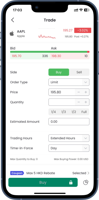 Trading App Screen 5